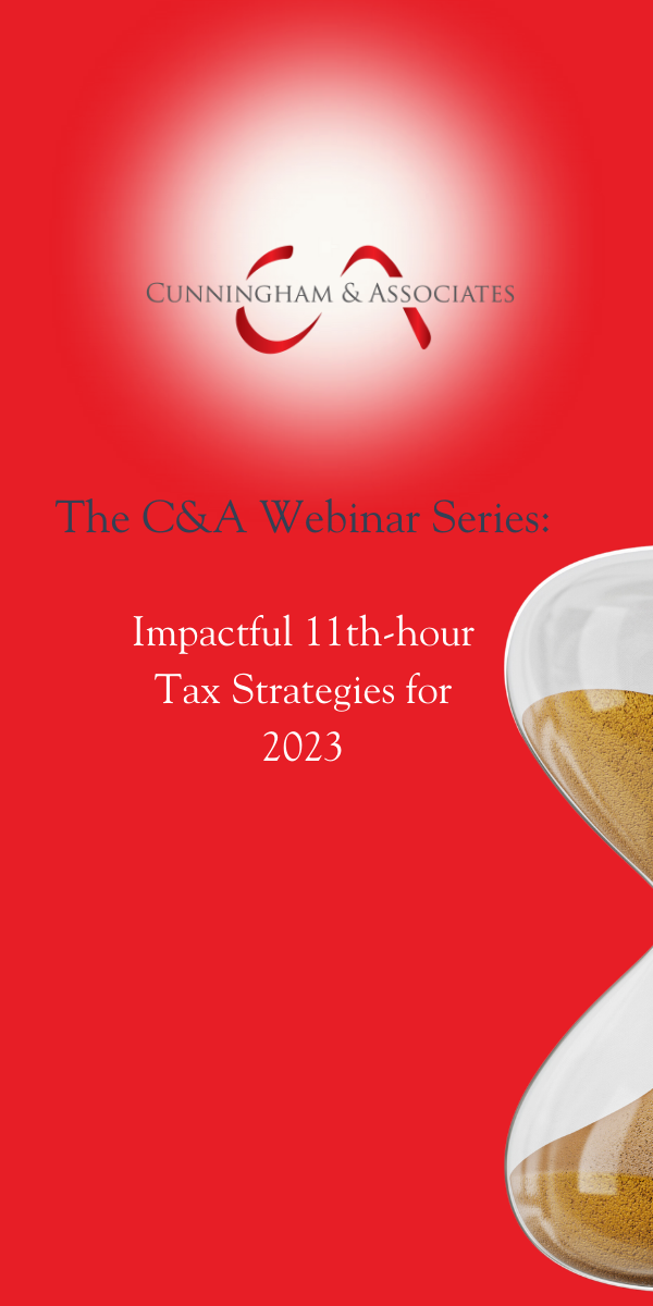 Impactfull 11th Hour Tax Strategies